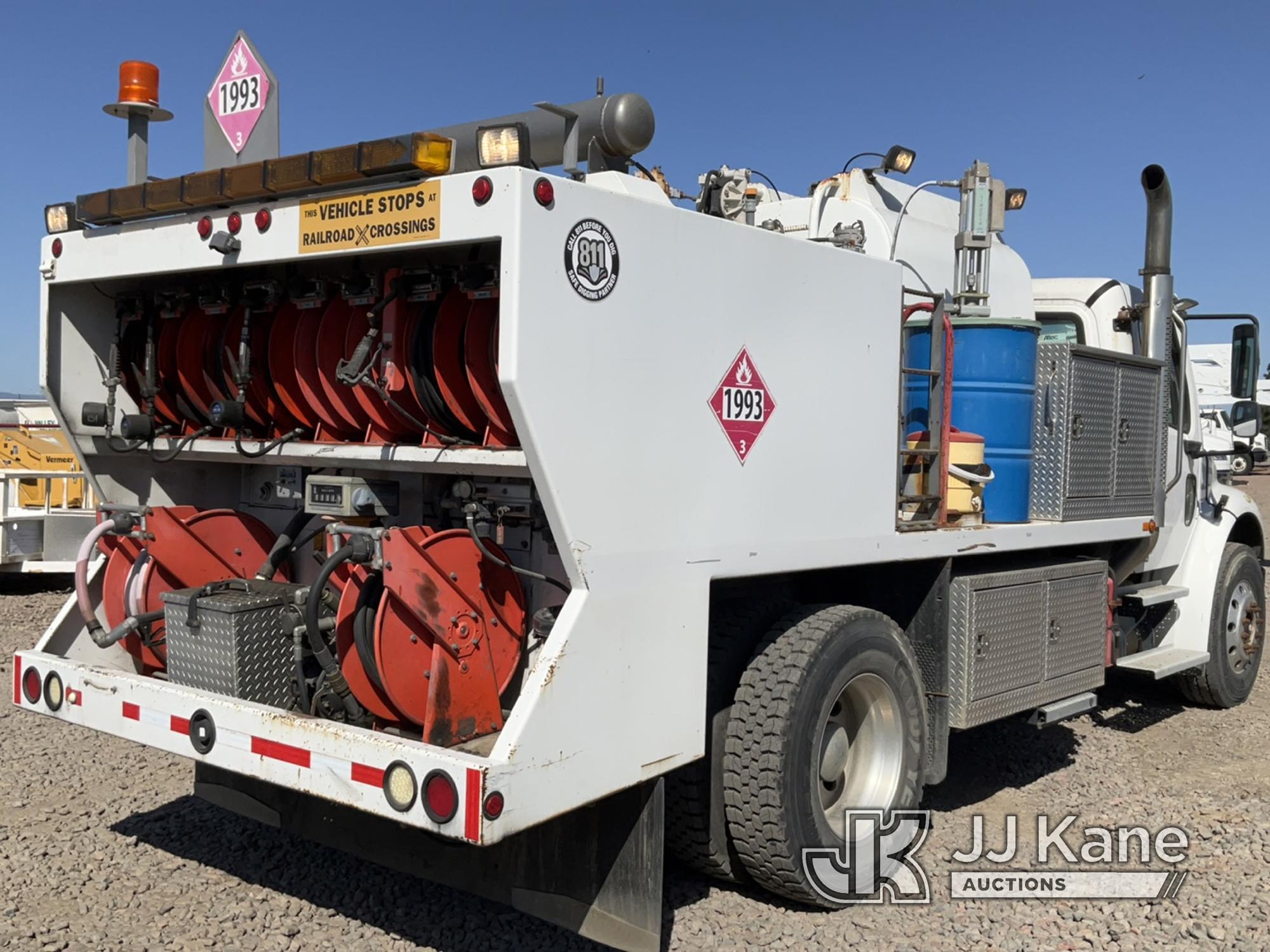 (Dixon, CA) 2005 Freightliner M2 106 Fuel/Lube Truck Runs & Moves) (Lube Operation Unknown, Check En