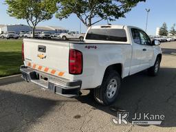 (Dixon, CA) 2016 Chevrolet Colorado 4x4 Extended-Cab Pickup Truck Runs & Moves) (Body Damage, Transm