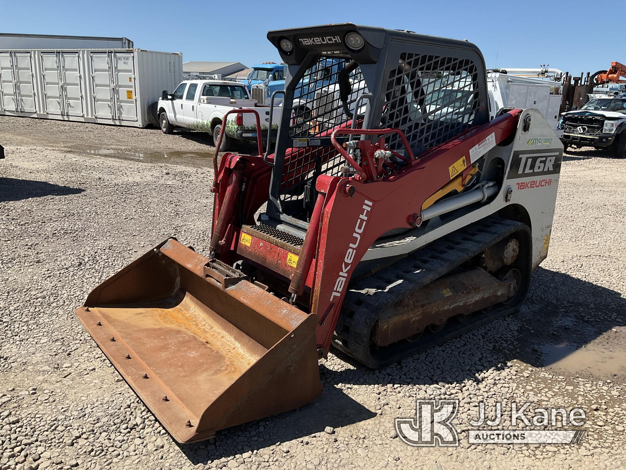 (Dixon, CA) Takeuchi TL-6R Skid Steer Loader Runs, Moves, & Operates