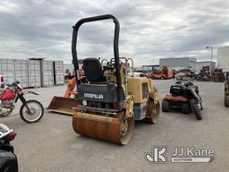 (Dixon, CA) 2002 Caterpillar CB224D Double-Drum Roller Not Running.