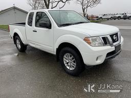 (Dixon, CA) 2016 Nissan Frontier 4x4 Extended-Cab Pickup Truck Runs & Moves)( Body Damage