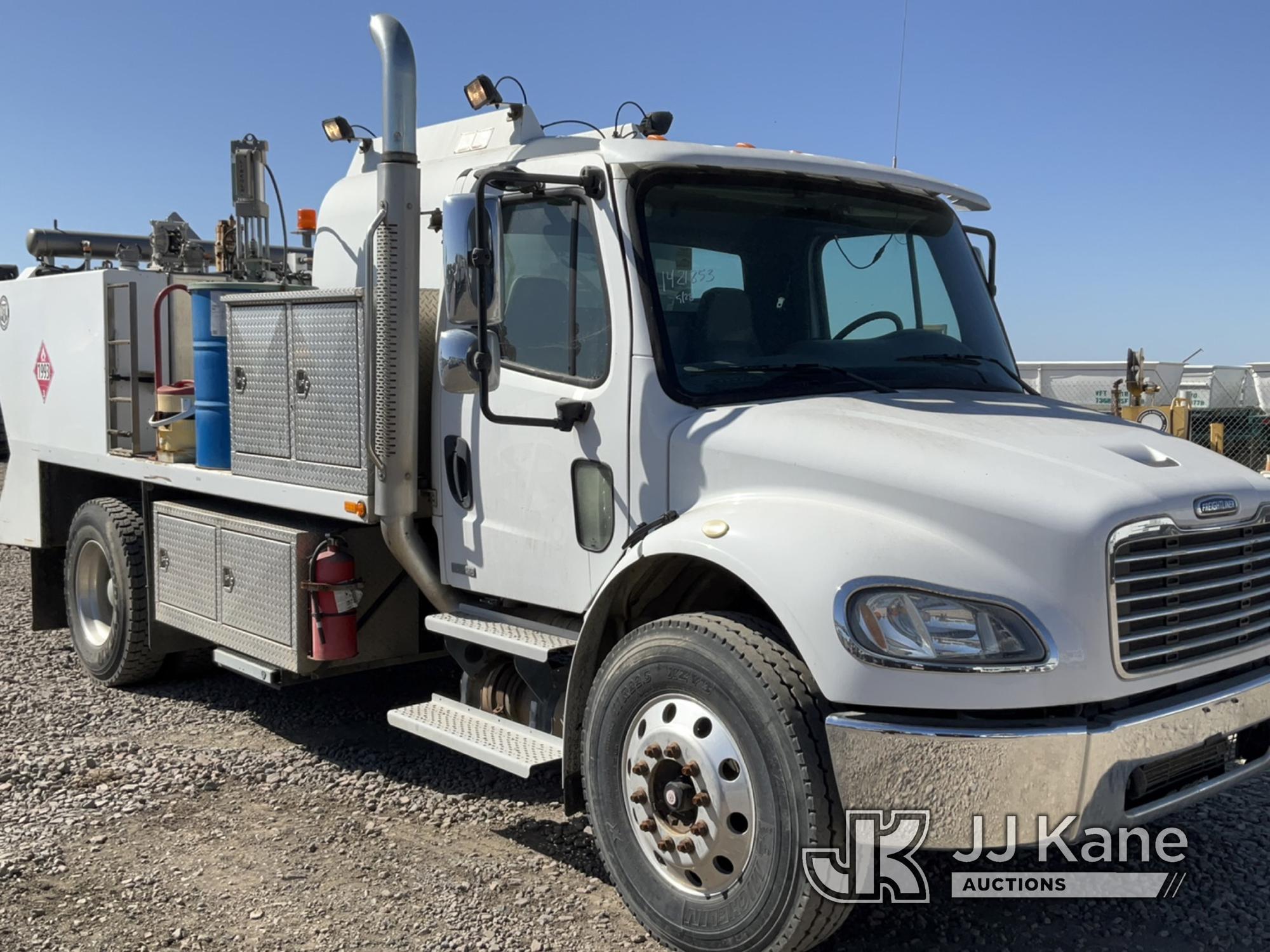 (Dixon, CA) 2005 Freightliner M2 106 Fuel/Lube Truck Runs & Moves) (Lube Operation Unknown, Check En