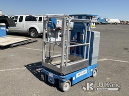 (Dixon, CA) 2017 Genie GR-12 Genie Mast Lift 12Ft Operates.