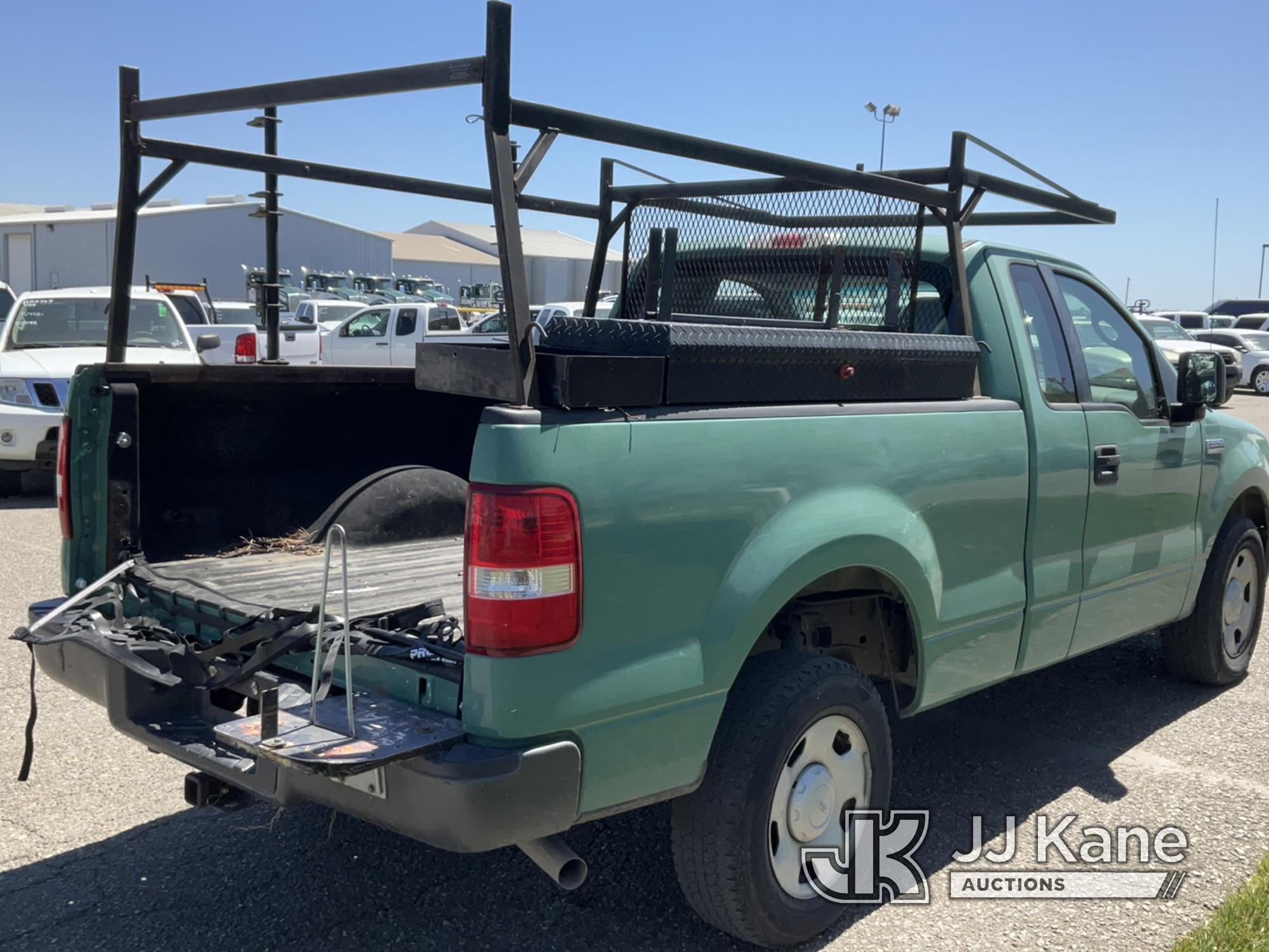 (Dixon, CA) 2008 Ford F150 Pickup Truck Runs & Moves) (Exhaust Leak, Check Engine Light On, Engine N