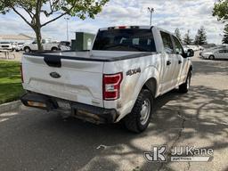 (Dixon, CA) 2020 Ford F150 4x4 Crew-Cab Pickup Truck Runs & Moves)(Accident Damage On Truck Bed, Dri