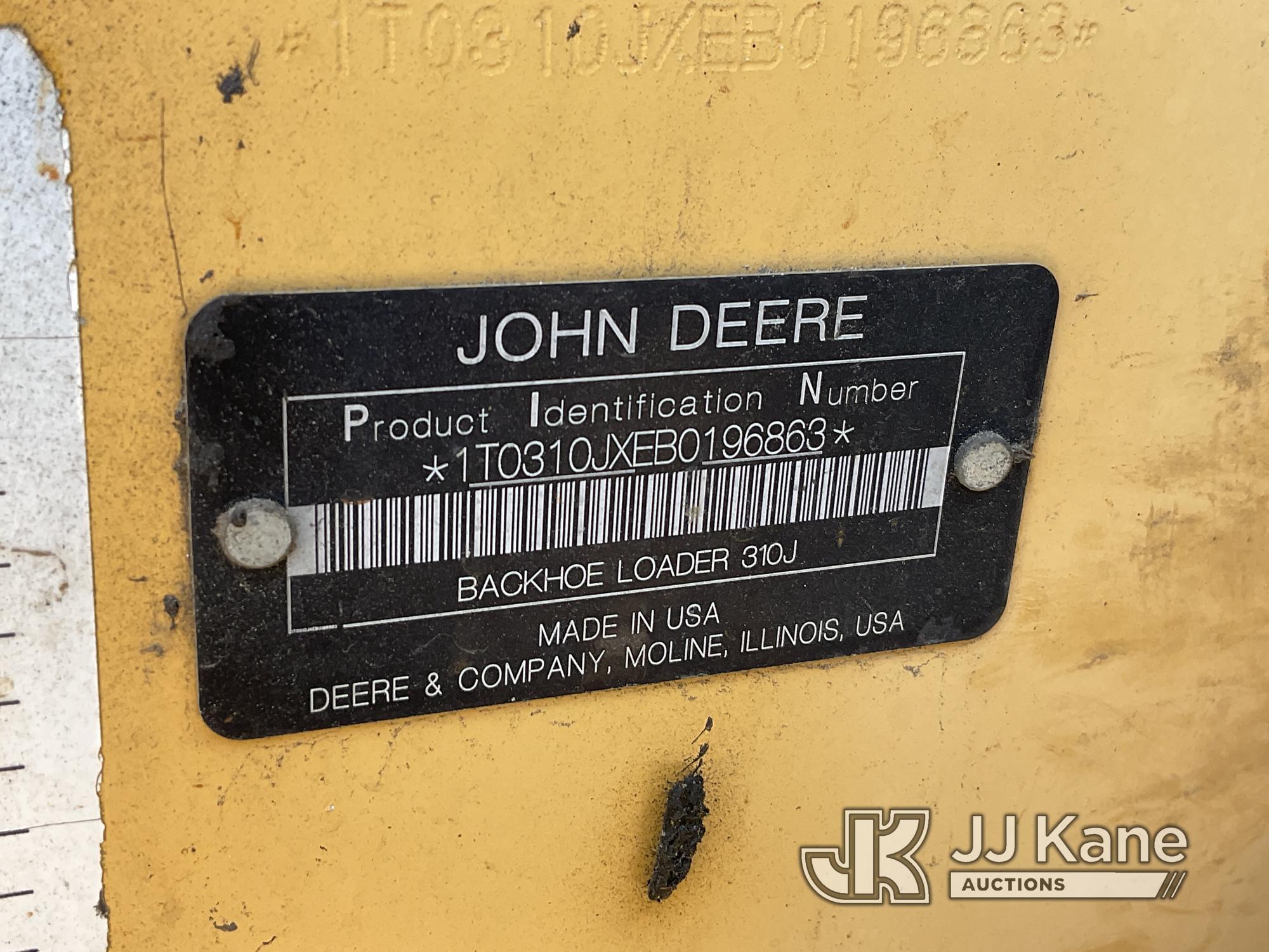 (Dixon, CA) 2011 John Deere 310J Tractor Loader Backhoe Runs, Moves & Operates