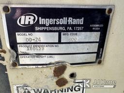 (Dixon, CA) Ingersoll Rand DD24 Articulating Vibratory Roller Runs & Operates