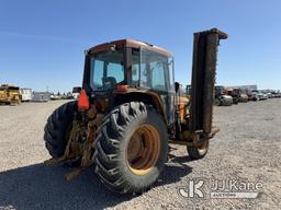 (Dixon, CA) John Deere 6410 Rubber Tired Tractor Runs & Moves, Flail Mower Attachment Operates, Cann