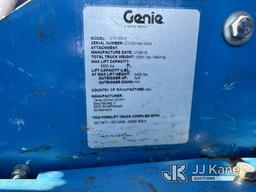 (Dixon, CA) 2016 Genie GTH-5519 Rough Terrain Hydraulic Telescopic Forklift Runs & Operates