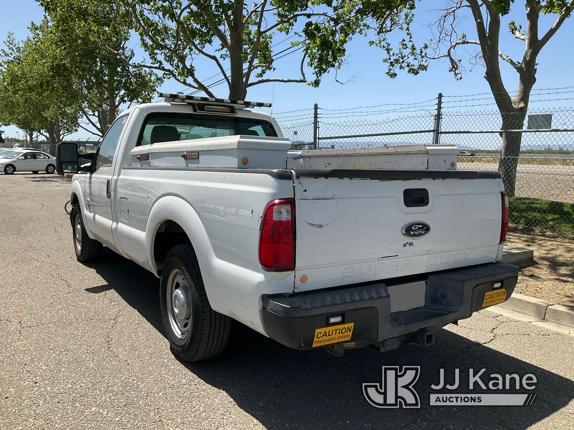 (Dixon, CA) 2013 Ford F250 Pickup Truck, DEF System Runs & Moves) (Front End Damage