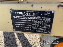 (Dixon, CA) 2003 Sherman & Reilly DDH-75-T Puller/Tensioner Road Worthy, Operates