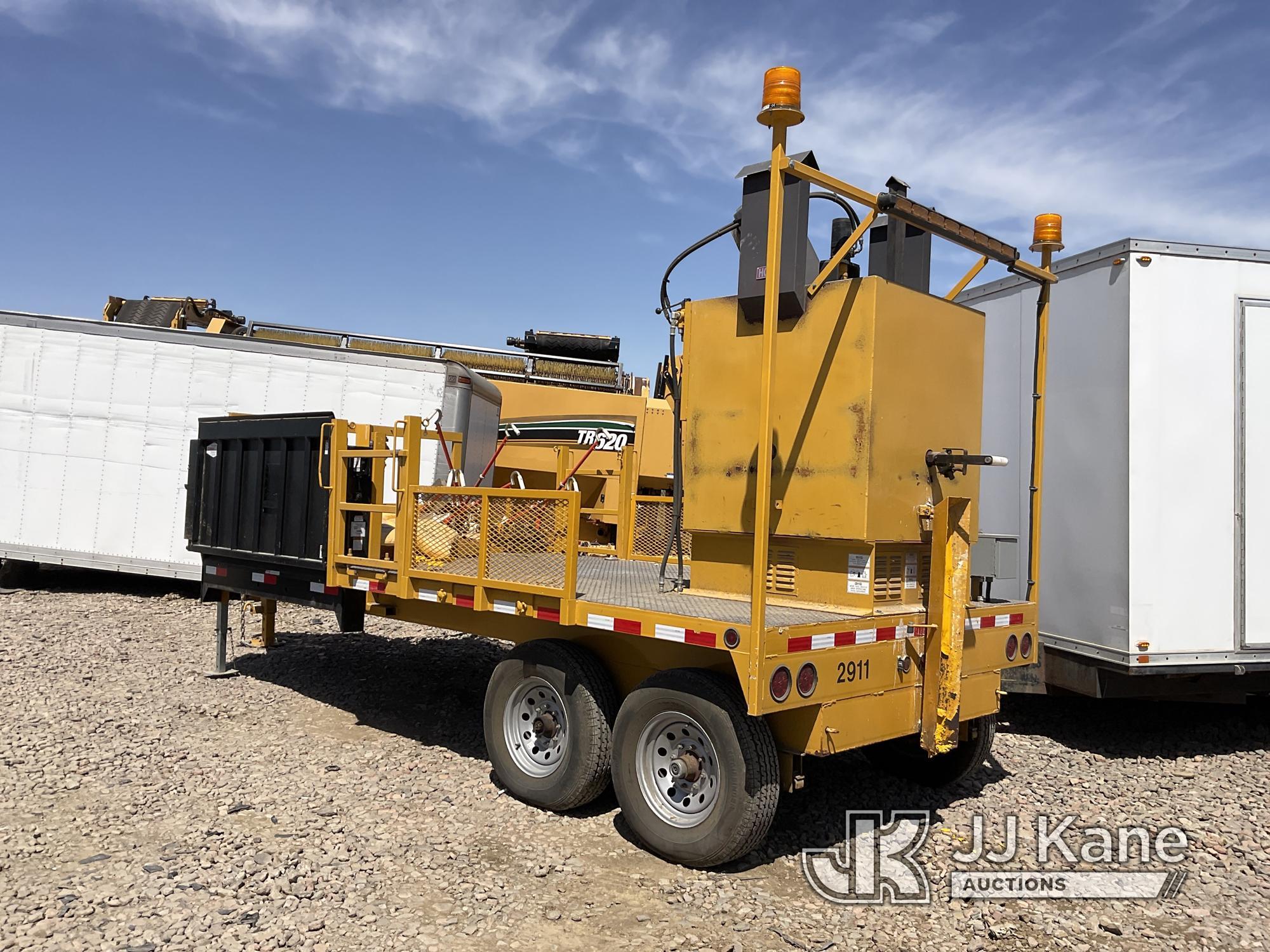 (Dixon, CA) 2014 Ameritrail, Inc Theromoplastic Applicator Trailer Utility Trailer Road Worthy, Does