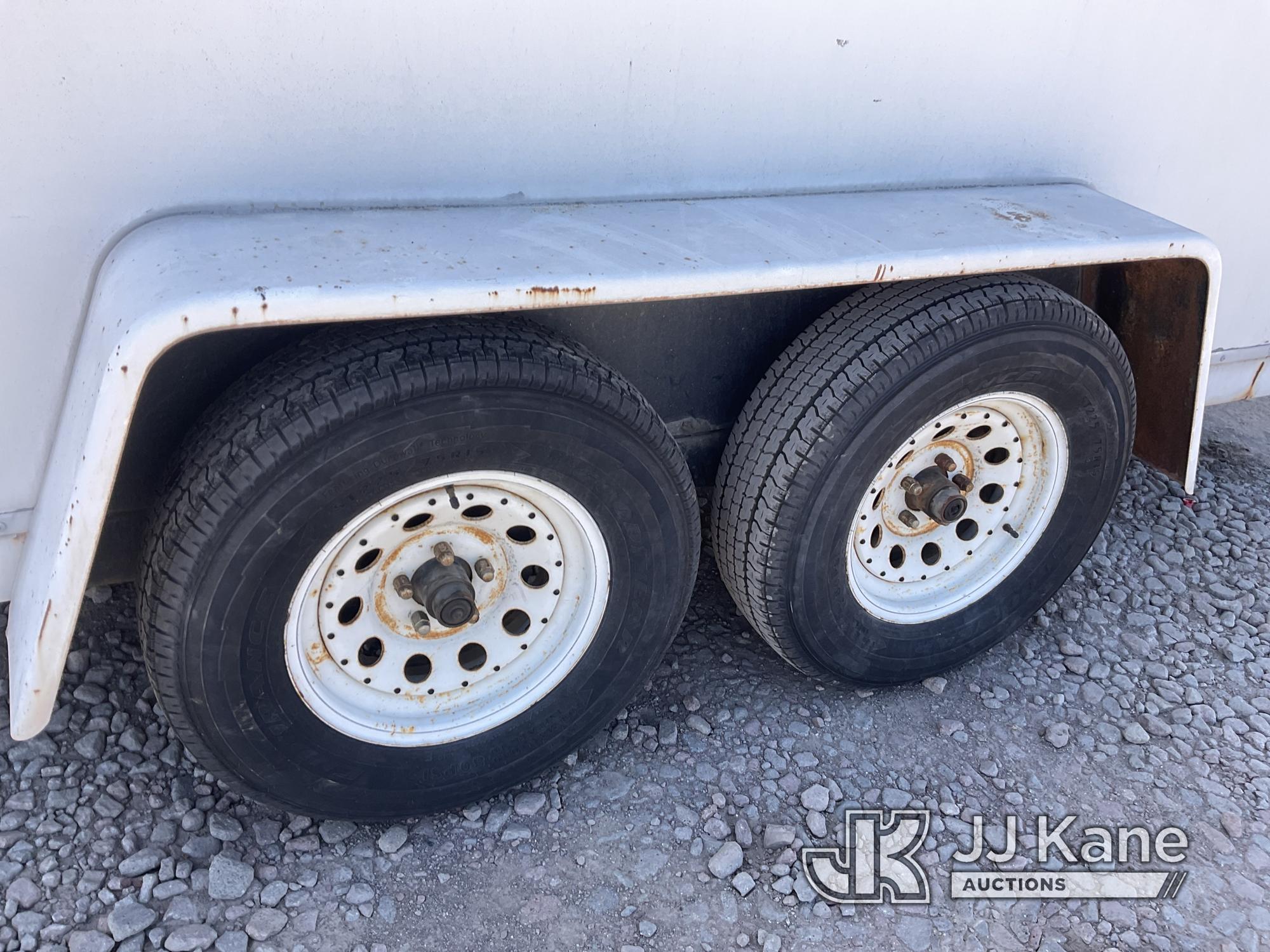 (Dixon, CA) 1997 TPD Trailers CR714T Cargo Trailer Used)( Paint Damage