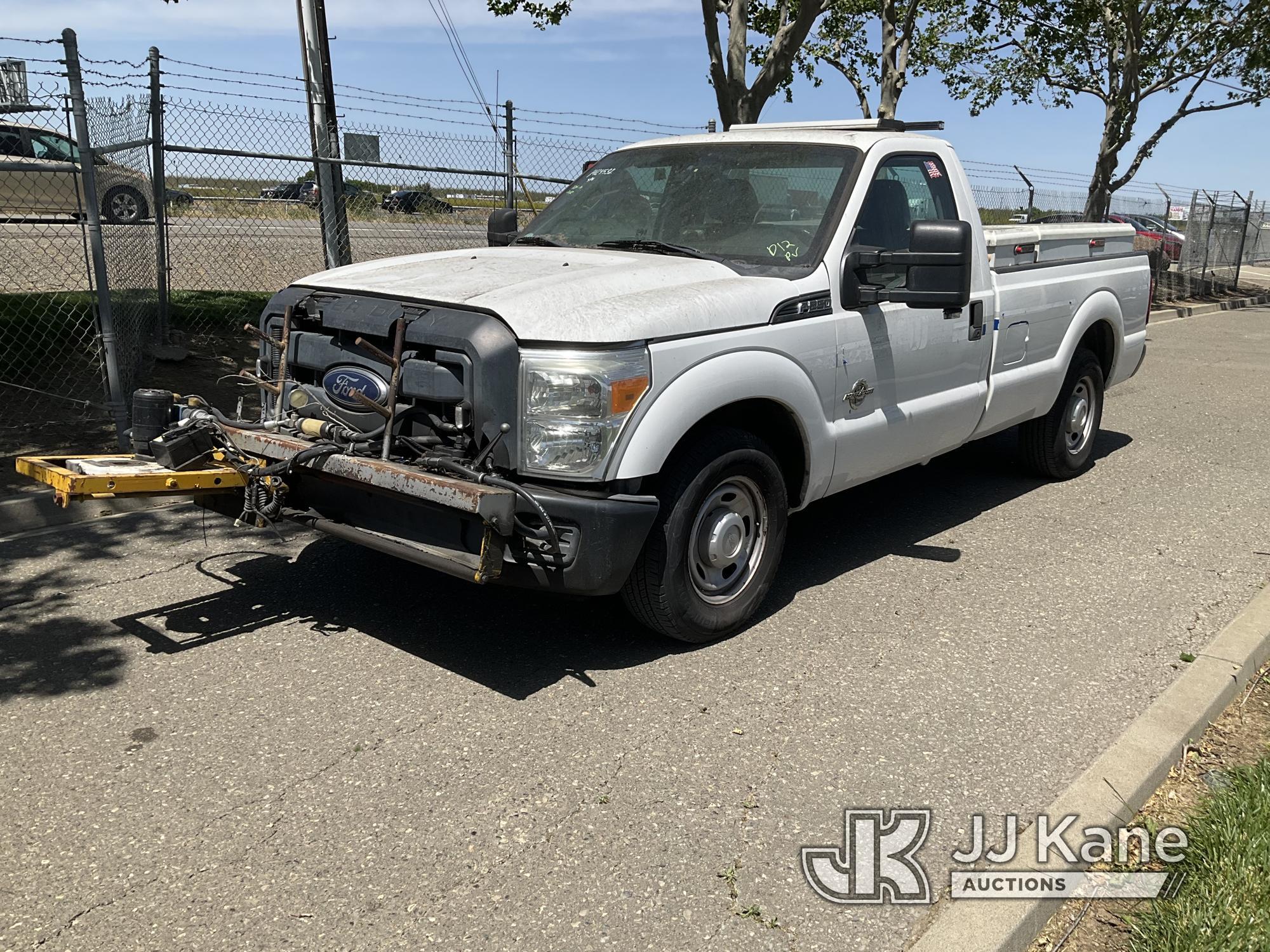 (Dixon, CA) 2013 Ford F250 Pickup Truck, DEF System Runs & Moves) (Front End Damage