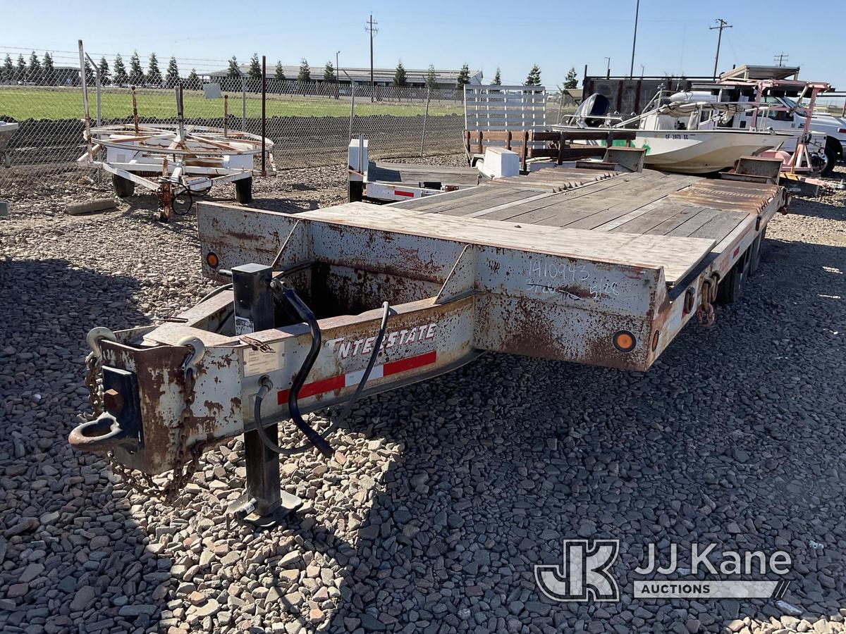 (Dixon, CA) 1995 Interstate High Flatbed Trailer, Deck Dimensions: Width 7ft 10in, Length 25ft Road