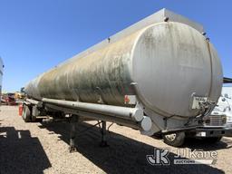 (Dixon, CA) 1975 SEMI WATER TANK TRAILER (Used) NOTE: This unit is being sold AS IS/WHERE IS via Tim