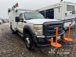 (Dixon, CA) 2013 Ford F550 Mechanics Service Truck Runs & Moves) (Check Engine Light On) (Has Misfir