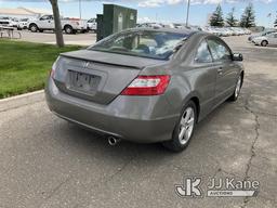 (Dixon, CA) 2007 Honda Civic 2-Door Coupe Runs & Moves) (Needs New Brakes. Passenger Window Does Not