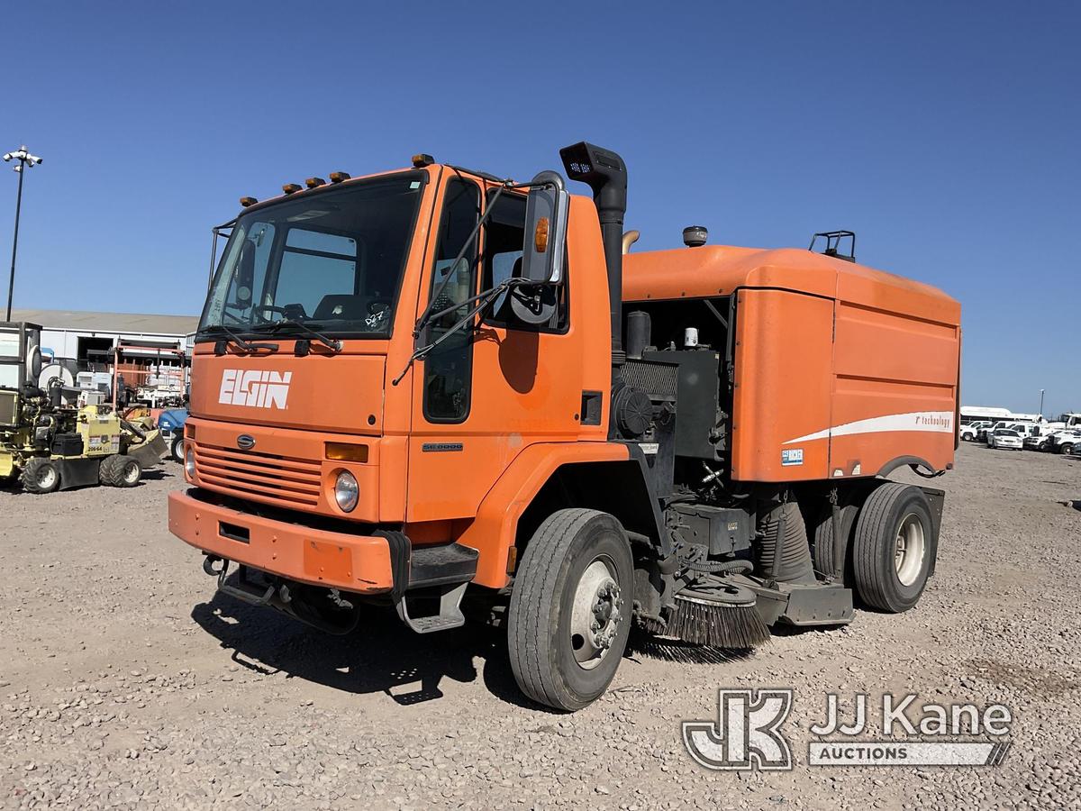 (Dixon, CA) 2001 Sterling SC8000 Street Sweeper Truck Runs, Moves & Operates