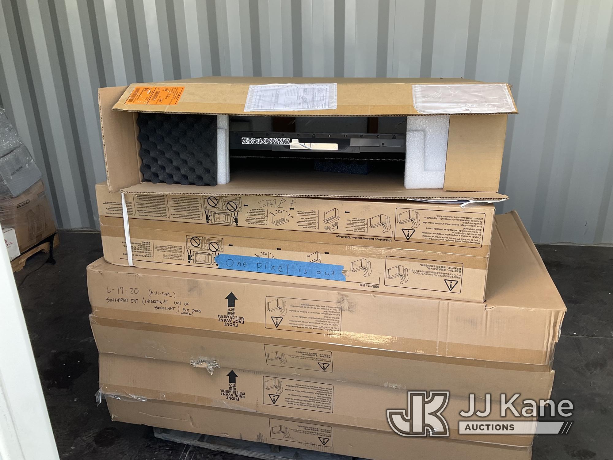 (Dixon, CA) Pallet of (2) NEC MultiSync X555UNV Monitors and (2) NEC MultiSync X464UNS Monitors (Use