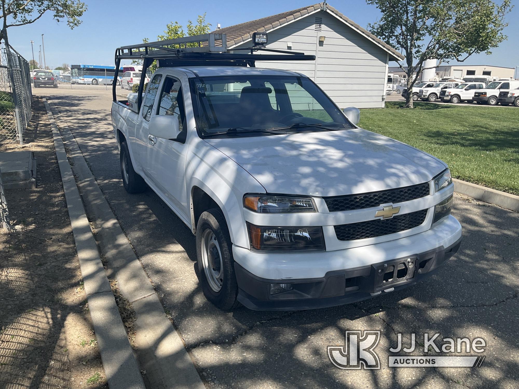 (Dixon, CA) 2012 Chevrolet Colorado Extended-Cab Pickup Truck Runs & Moves, P0455 Evap