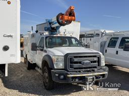 (Dixon, CA) Altec AT37G, , 2013 Ford F550 4x4 Service Truck Not Running, Does Not Operate, Column Sh