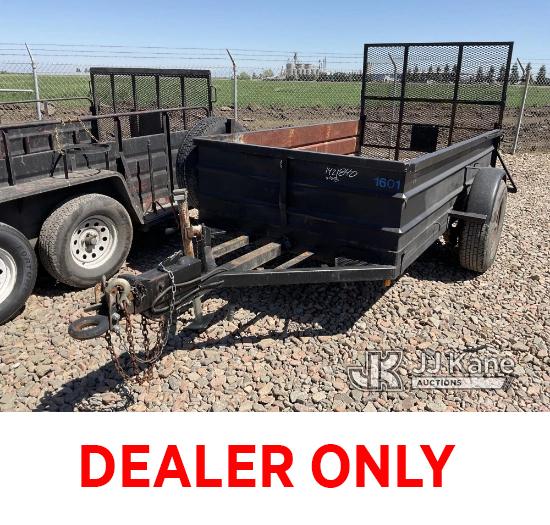 (Dixon, CA) 1992 Utility Trailer Road Worthy, No VIN on Trailer, Bill of Sale Only.