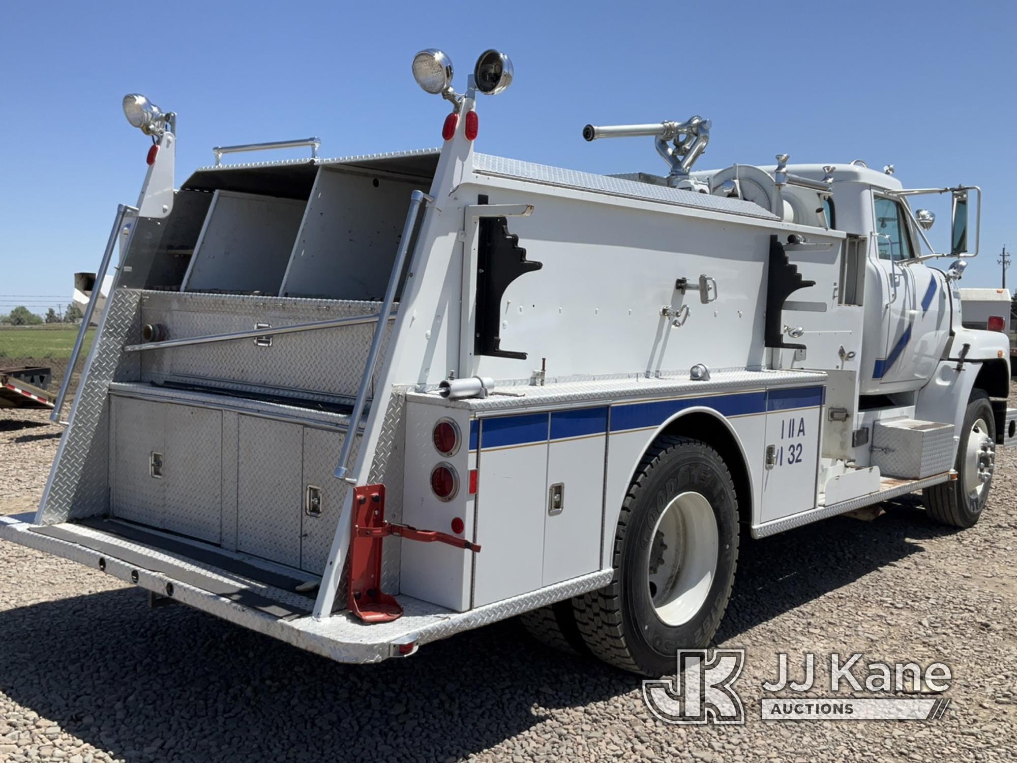 (Dixon, CA) 1973 International 2050A Fire Truck Runs & Moves, PTO Does Not Operate