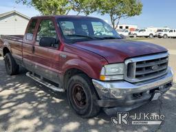 (Dixon, CA) 2003 Ford F250 Pickup Truck Runs & Moves, Engije Code P1211 Injector Control Pressure, S