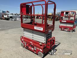 (Dixon, CA) 2018 MEC Micro 19 Scissor lift, MEC Ariel Work Platform Model Micro19 Turns on But Does