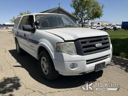(Dixon, CA) 2008 Ford Expedition 4x4 4-Door Sport Utility Vehicle Runs & Moves) (Tire Light Is On