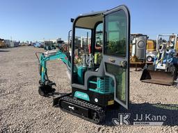 (Dixon, CA) 2024 AGT Industrial QH13R Mini Hydraulic Excavator Runs & Operates, New