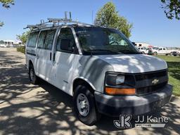 (Dixon, CA) 2006 Chevrolet Express G3500 Cargo Van Runs & Moves, Engine Ticks