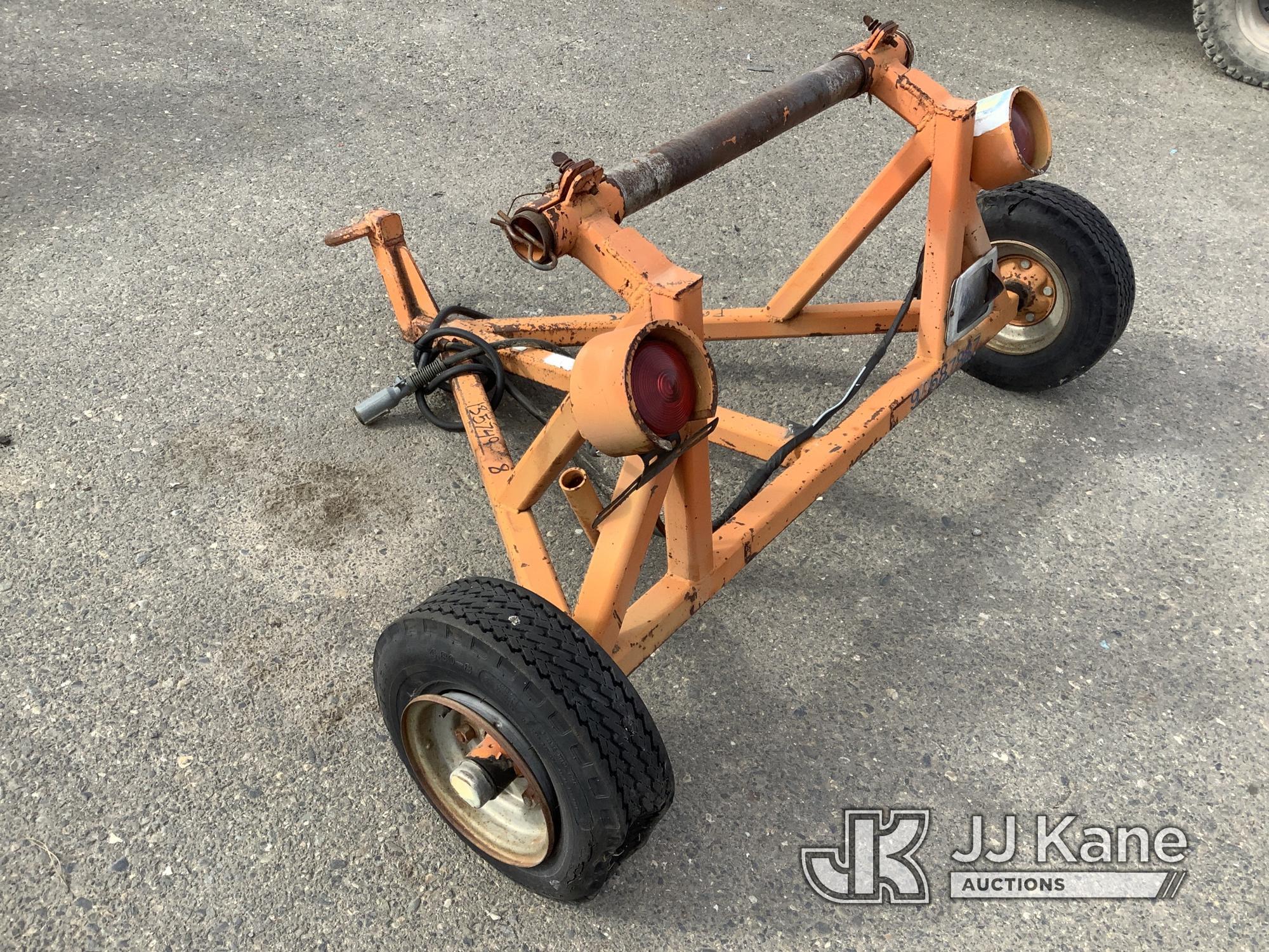 (Dixon, CA) 1978 Standard Reel Trailer Flat Tire, Condition Unknown