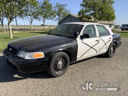 (Dixon, CA) 2006 Ford Crown Victoria Police Interceptor 4-Door Sedan Runs & Moves