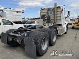 (Dixon, CA) 2013 Peterbilt 587 Truck Tractor Runs & Moves)( Driver Door Damaged