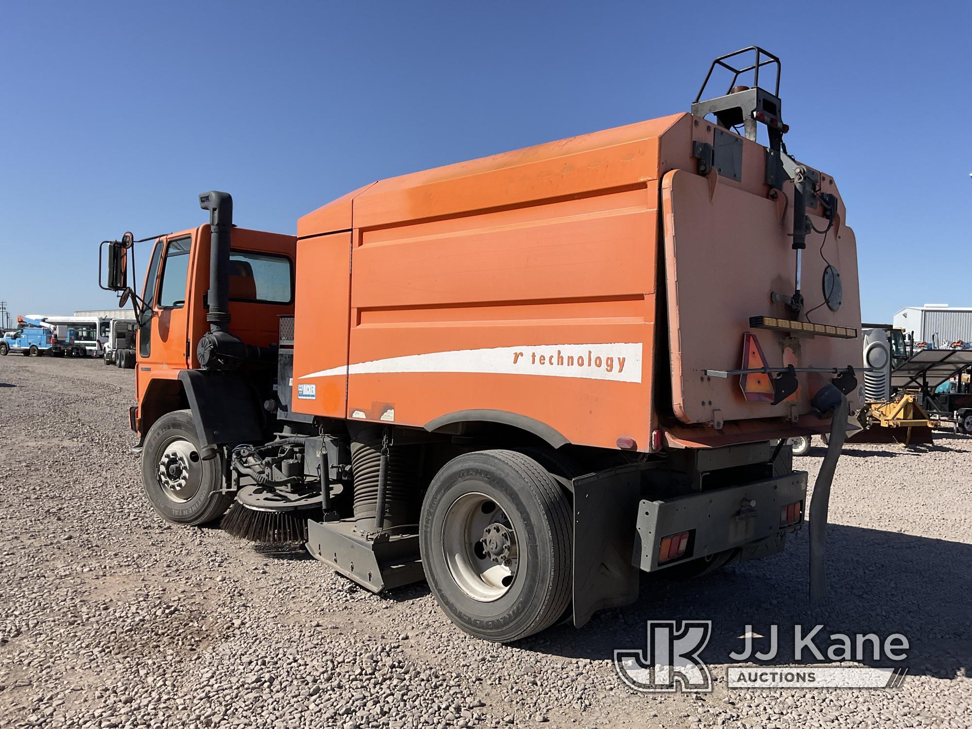 (Dixon, CA) 2001 Sterling SC8000 Street Sweeper Truck Runs, Moves & Operates