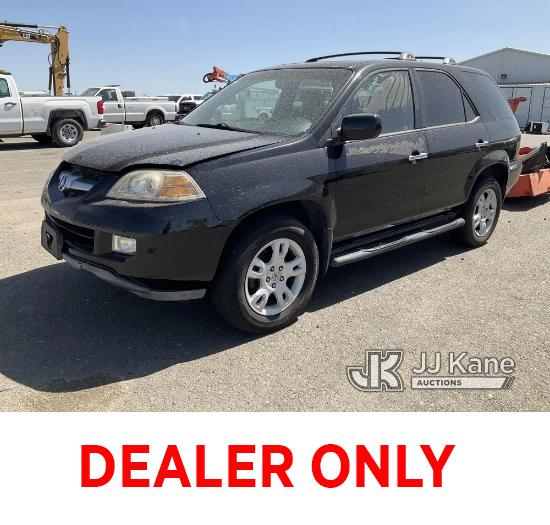 (Dixon, CA) 2006 Acura MDX AWD 4-Door Sport Utility Vehicle Not Running, Condition Unknown) (Check E