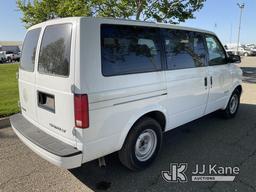 (Dixon, CA) 2000 Chevrolet Astro Passenger Van Runs & Moves, knocking Noise