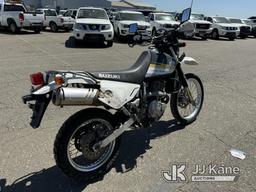 (Dixon, CA) 2015 Suzuki DR650SE Motorcycle Runs & Moves