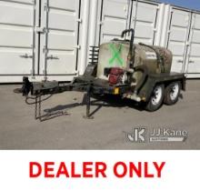 (Dixon, CA) Tagalong Tank Trailer Road Worthy,) (No Visible VIN Or Serial Number on Unit, Rust Damag
