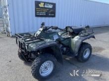 1999 Honda TRX300 Fourtrax All-Terrain Vehicle Not Running, No Battery, Condition Unknown