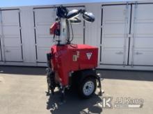 (Dixon, CA) 2021 Multiquip GBX12SK light tower, Multiquip GBX12SX Runs & Operates) (Application For