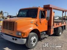 1999 International 4700 Mechanics Service Truck Runs & Moves) (Crane Operates