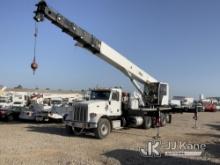 (Dixon, CA) Altec AC40-152S, rear mounted on 2017 Peterbilt 365 Hydraulic Crane Runs, Moves & Operat