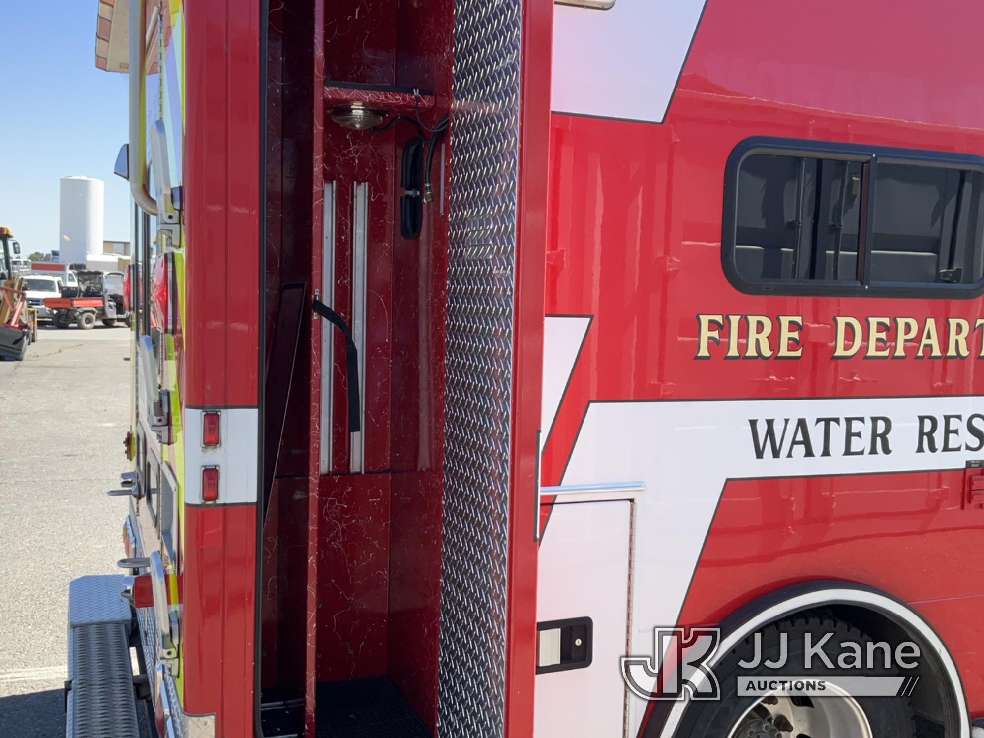 (Dixon, CA) 1999 International 4700 Ambulance/Rescue Vehicle Runs & Moves