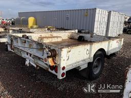 (Dixon, CA) 2004 MGS Inc Pole Trailer Red Tagged by Seller, Condition Unknown, Surface Rust, Air Bra