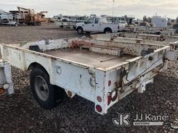 (Dixon, CA) 2004 MGS Inc Pole Trailer Red Tagged by Seller, Condition Unknown, Surface Rust, Air Bra