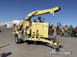 (Dixon, CA) 2012 Bandit 225 Whole Tree Drum Chipper, trailer mtd Runs Rough, Operating Conditions Un