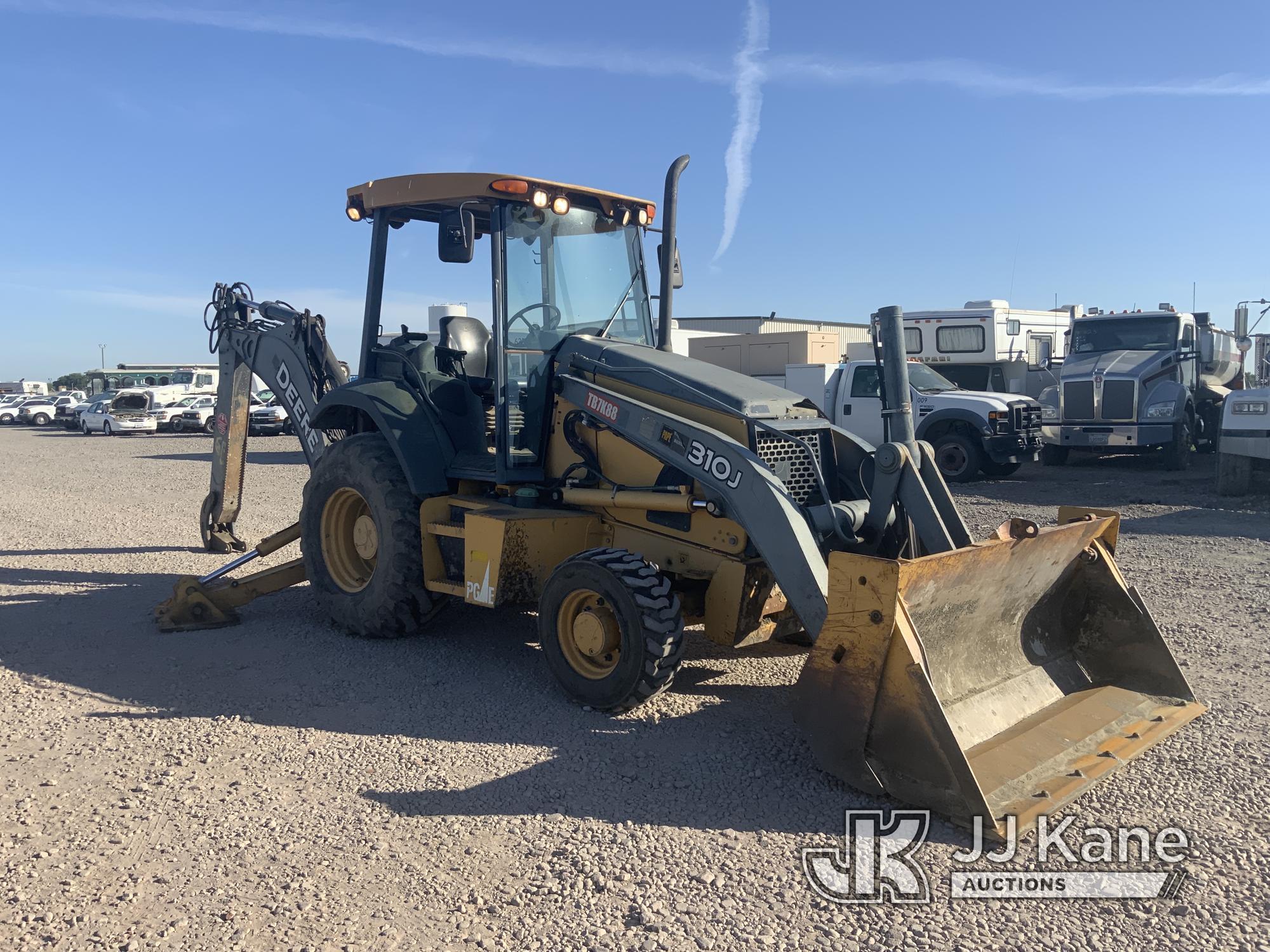 (Dixon, CA) 2011 John Deere 310J 4x4 Tractor Loader Backhoe Runs & Operates